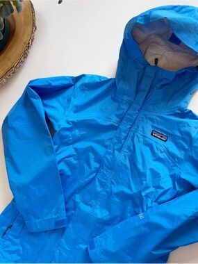 Patagonia H2No Blue Rain Jacket | XS